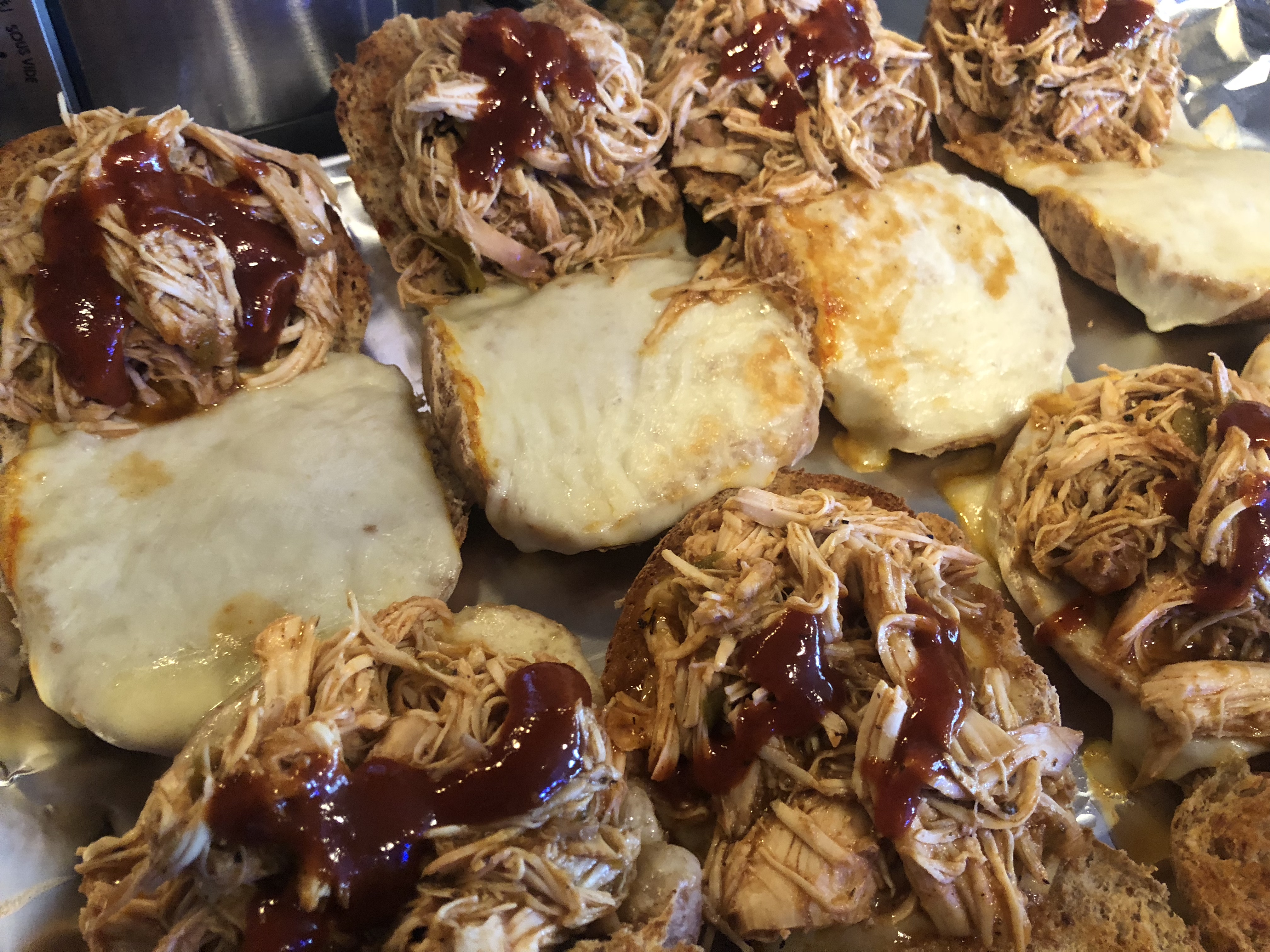 Featured image for “Easy Crockpot BBQ Chicken Sliders”